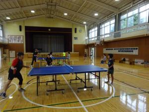 片山小学校卓球
