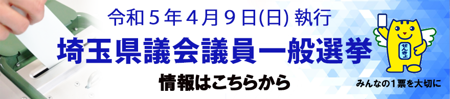 埼玉県議会議員一般選挙