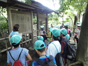 平成29年度「ちびっこふるさと探検隊」2日目平林寺