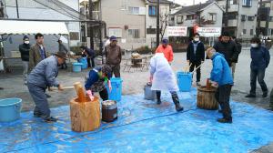 餅つき大会