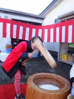 餅つき大会