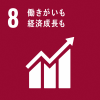 目標８　働きがいも経済成長も