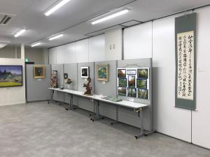 趣味の作品展示会