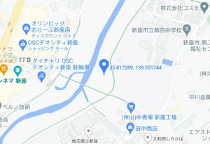 柳瀬川マップ