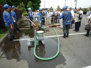 給水の様子