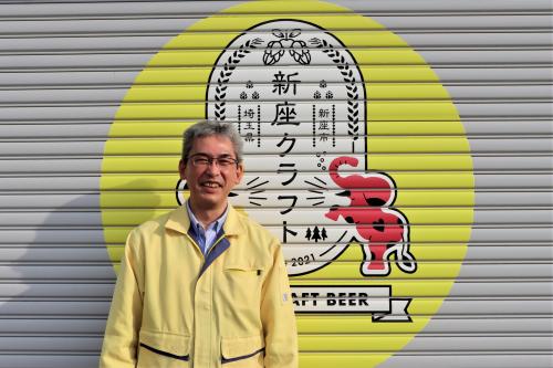 新座クラフトの中嶌さんの写真です。