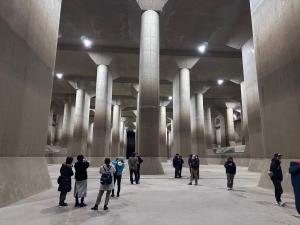 調圧水槽見学