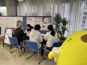 相談窓口の様子