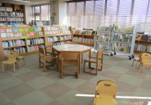 福祉の里図書館児童コーナーの写真