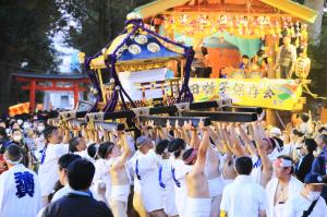 大和田氷川神社夏祭りの写真