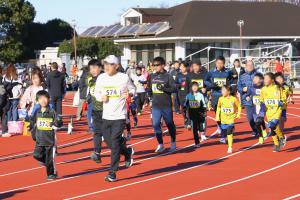 ロードレース大会の写真