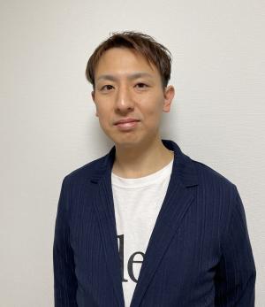 ラルゴリズム代表の中垣内さんの写真です。