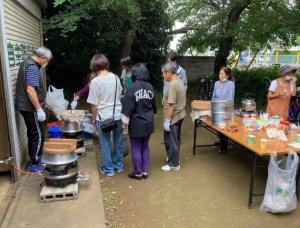 炊き出し訓練