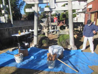餅つき大会