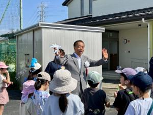 野寺小学校放課後児童保育室の竣工式3