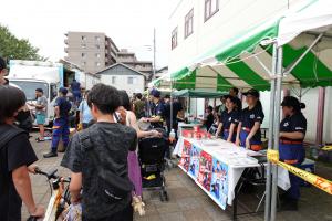 消防団員募集広報・啓発品配布