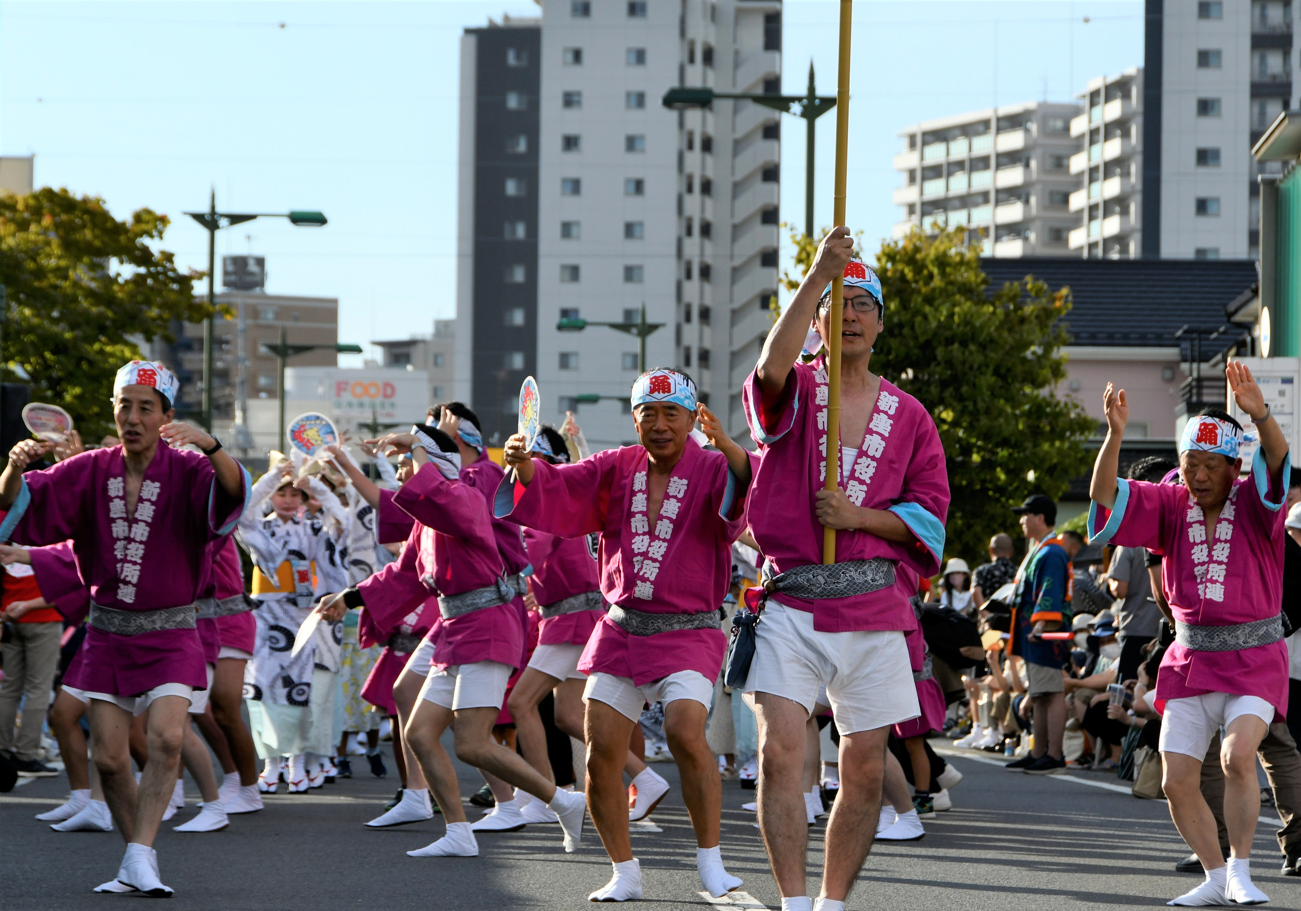市長の阿波踊り