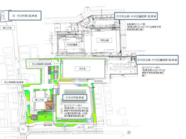 駐車場配置図