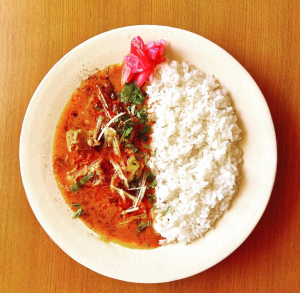 カレーの写真です。