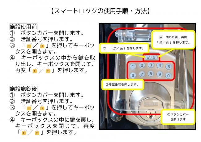 スマートロックの操作方法