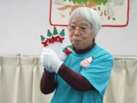 手袋人形の様子