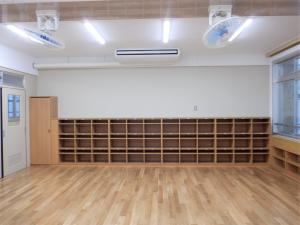 改修後の教室の状況