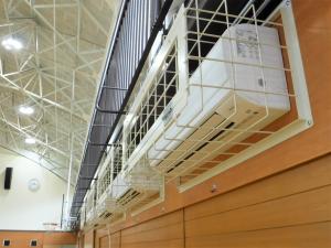 エアコンの拡大写真