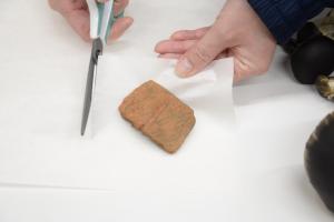 拓本作業作業①