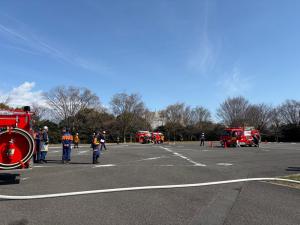 ホース延長及び接続