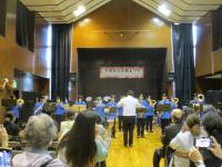 第四中学校（吹奏楽部）の発表