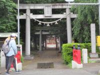 大和田氷川神社山門