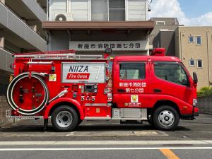 消防ポンプ車