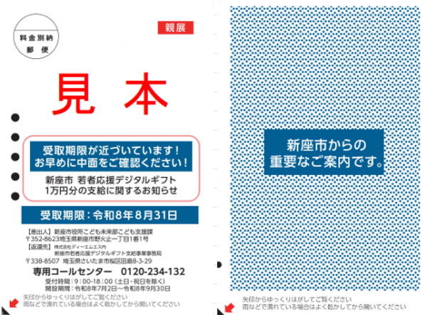 案内ハガキ