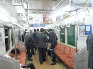 横浜市高速鉄道1号線車内