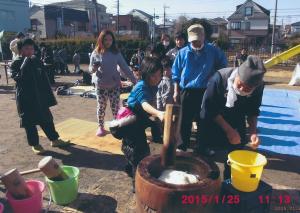 餅つき大会