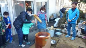 餅つき