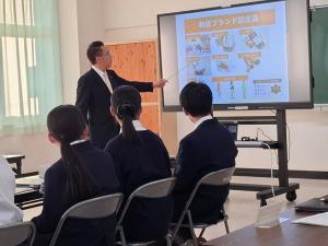 中学生との懇談会2