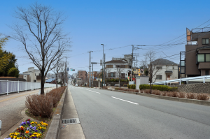 都市計画道路東久留米志木線の整備イメージ