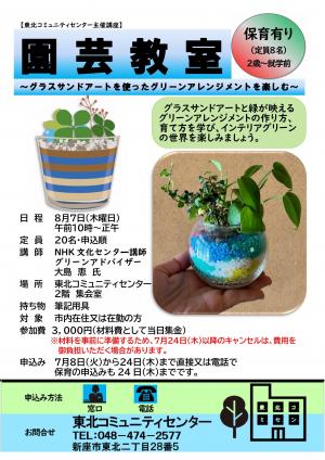 グラスサンドアート