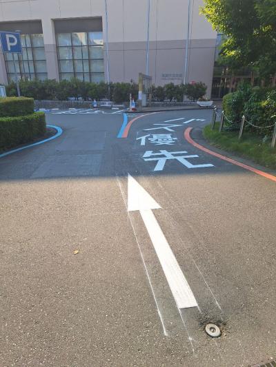 市民会館・中央図書館ロータリー