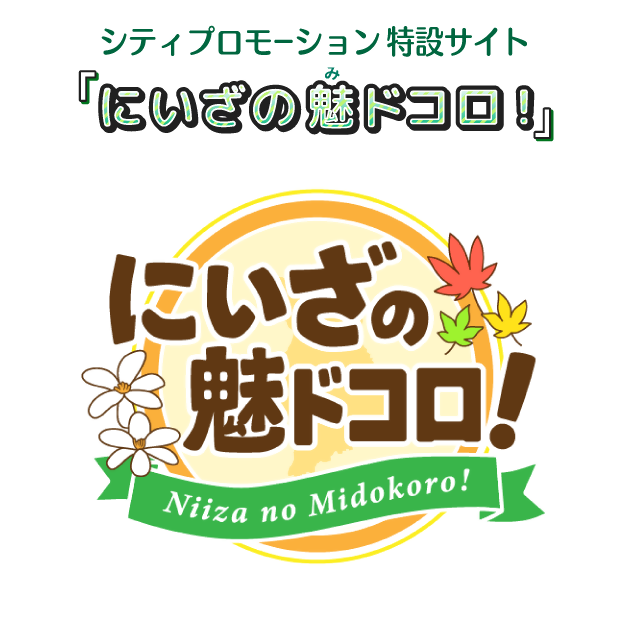 新座市シティプロモーション特設サイトロゴ完成